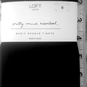 Tights  Basic Opaque Tights LOFT (S)NWOT